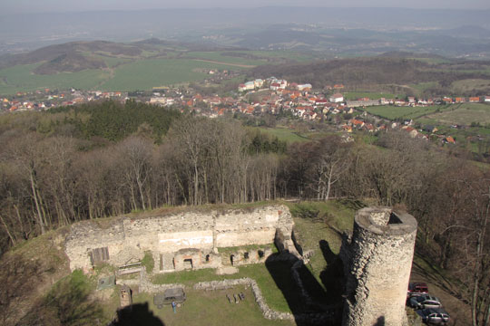 výhled z Kostomlat